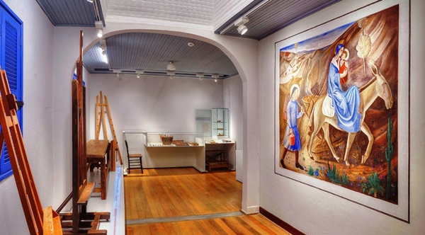 Interior do Museu-Casa de Portinari (Foto Arquivo JF)